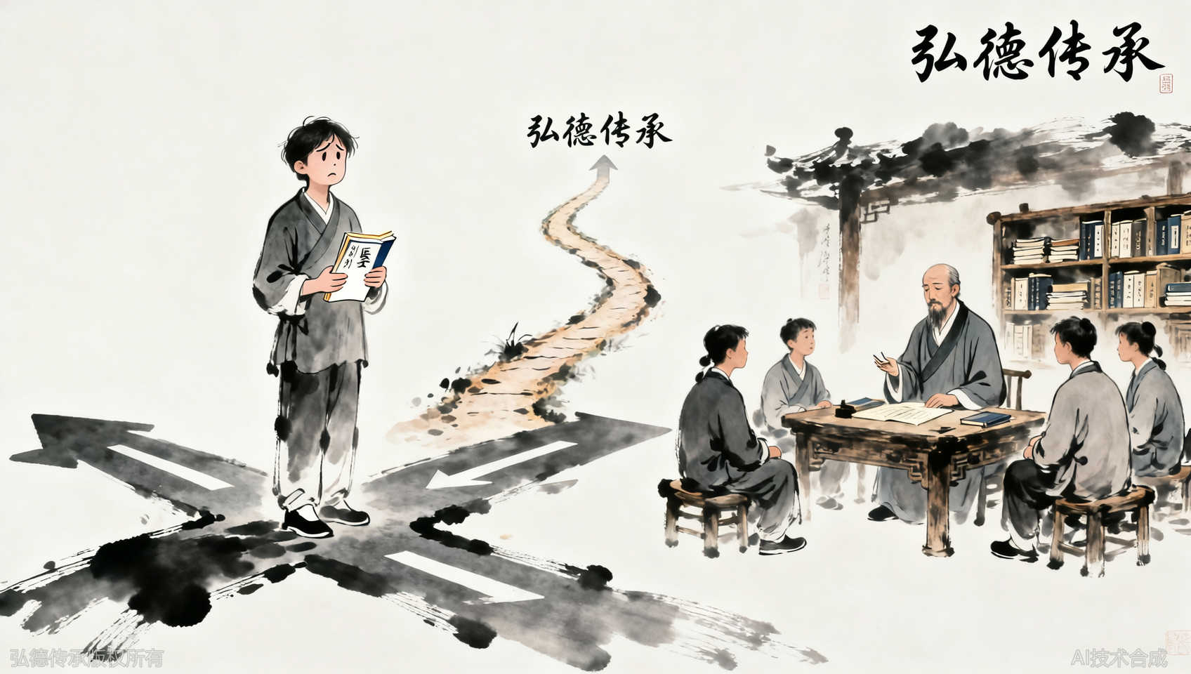 短期无保障vs弘德中医学堂终身免费复训直到学会