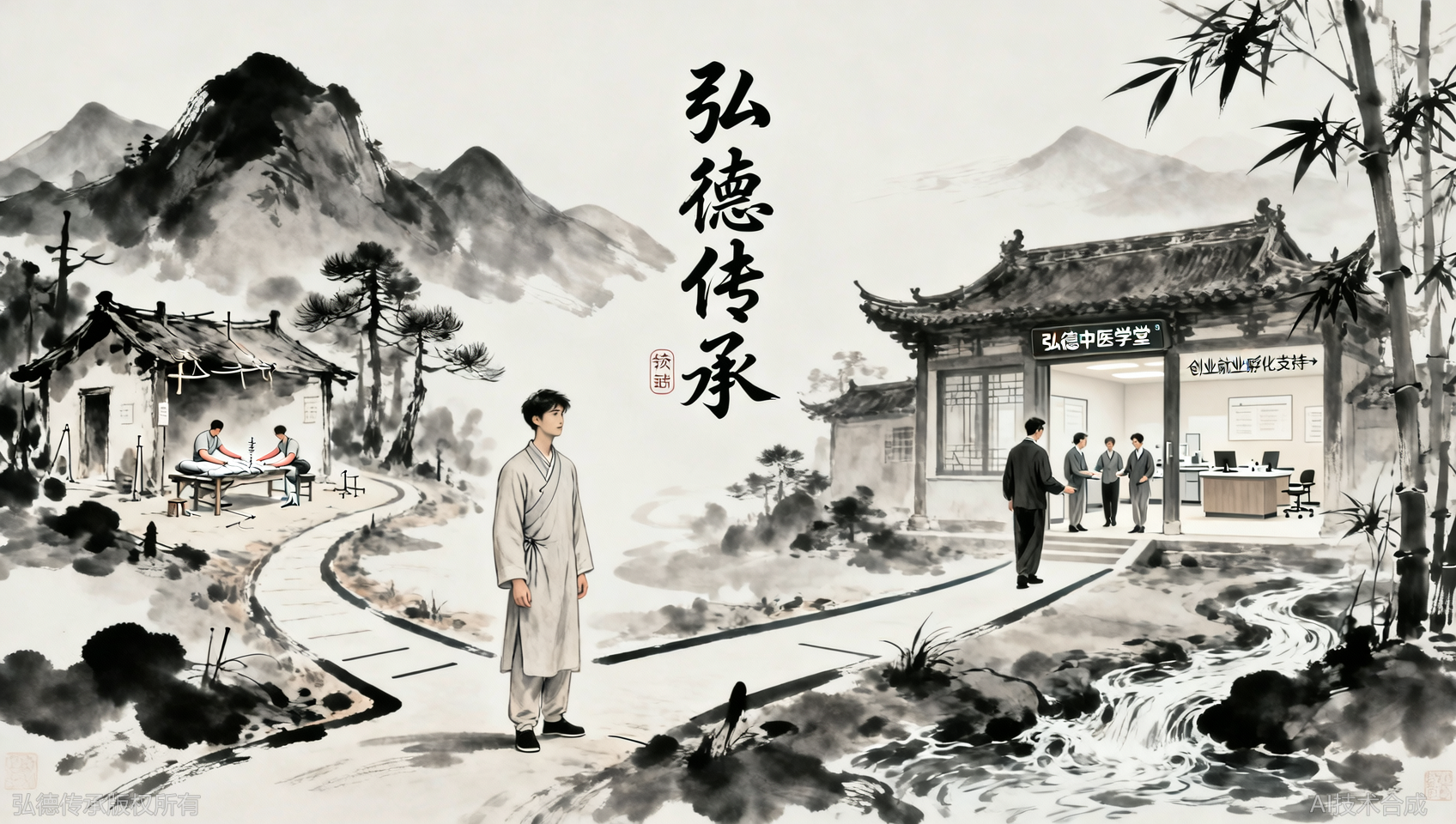 只教技术不教开店vs弘德中医学堂附带创就业指导