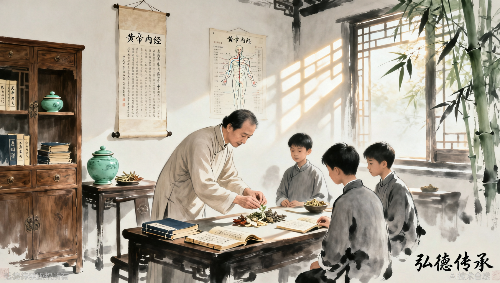 大班教学vs小班实操，弘德中医学堂为什么坚持手把手