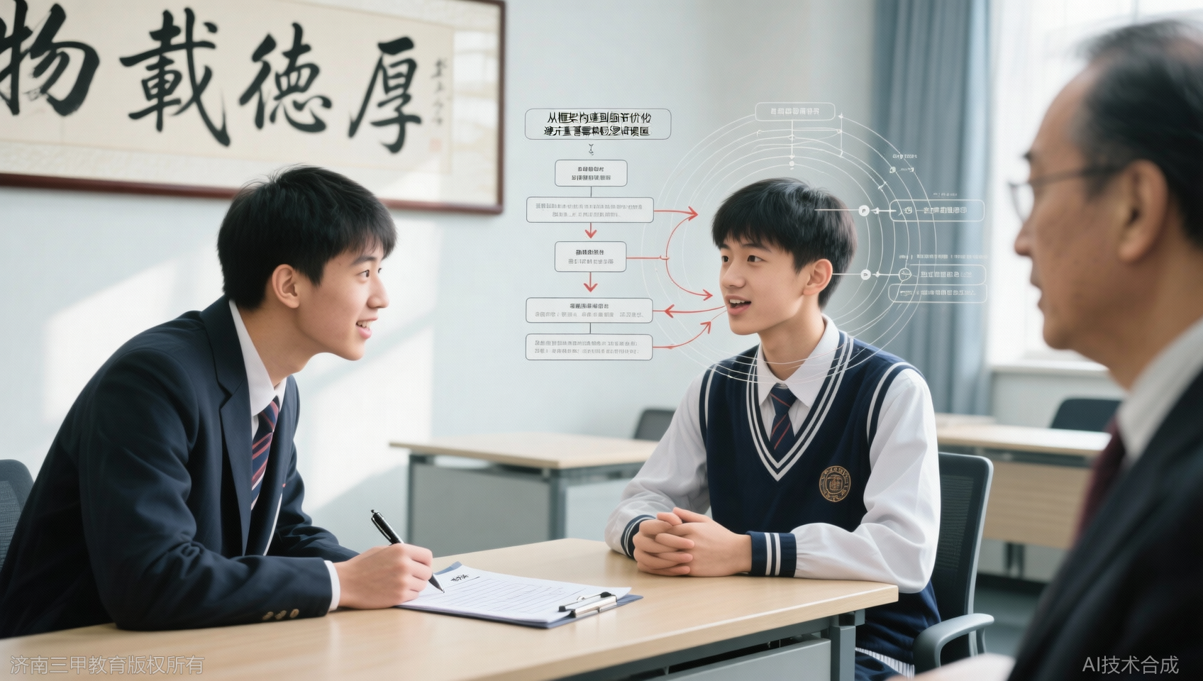 山东综评面试应答逻辑：拆解高分回答的底层框架