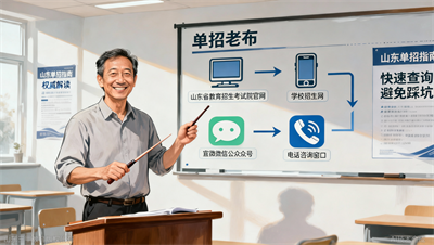 山东单招录取结果查询方法：4个关键渠道