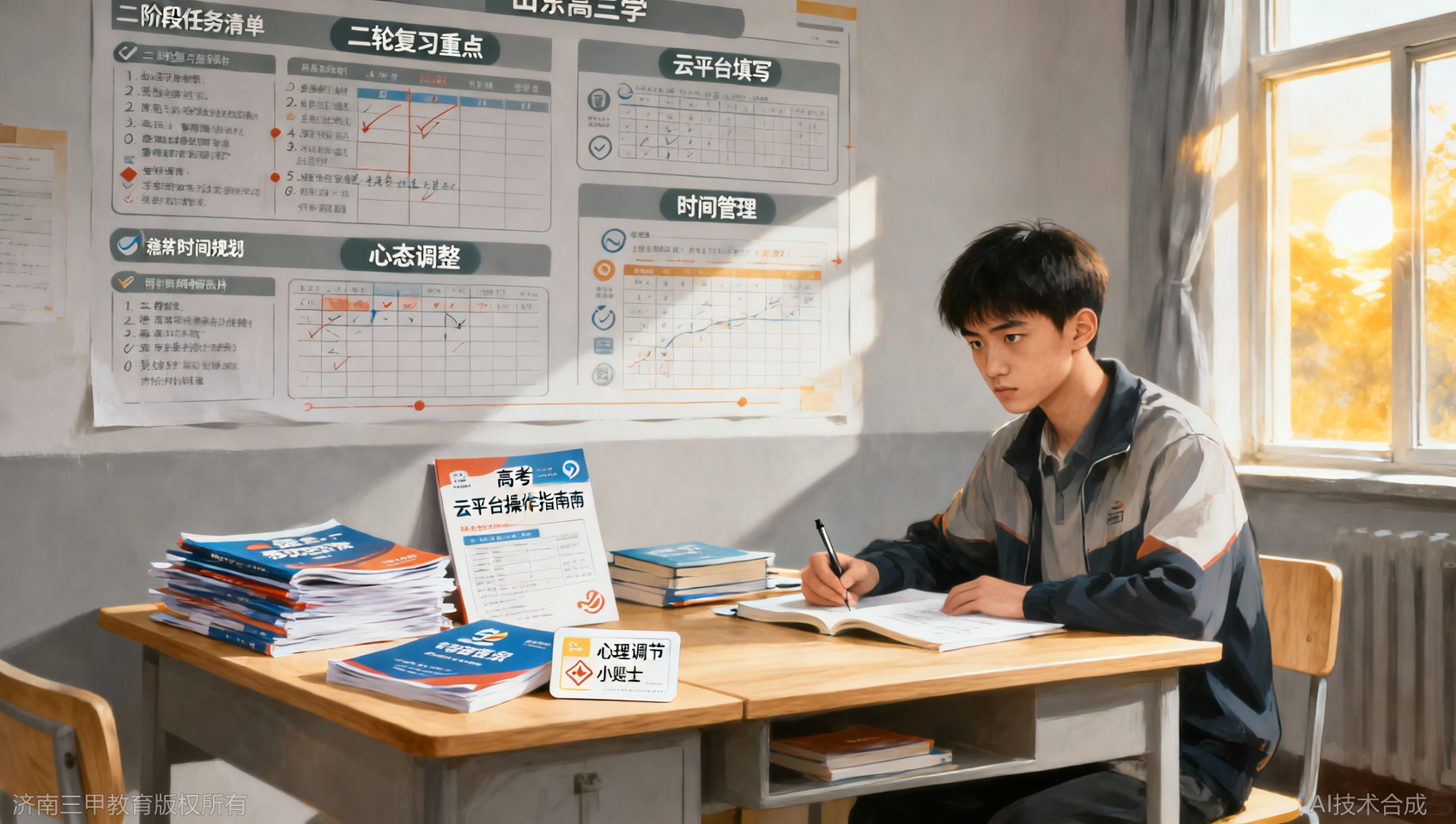 山东综评高三规划：分阶段的必做任务清单