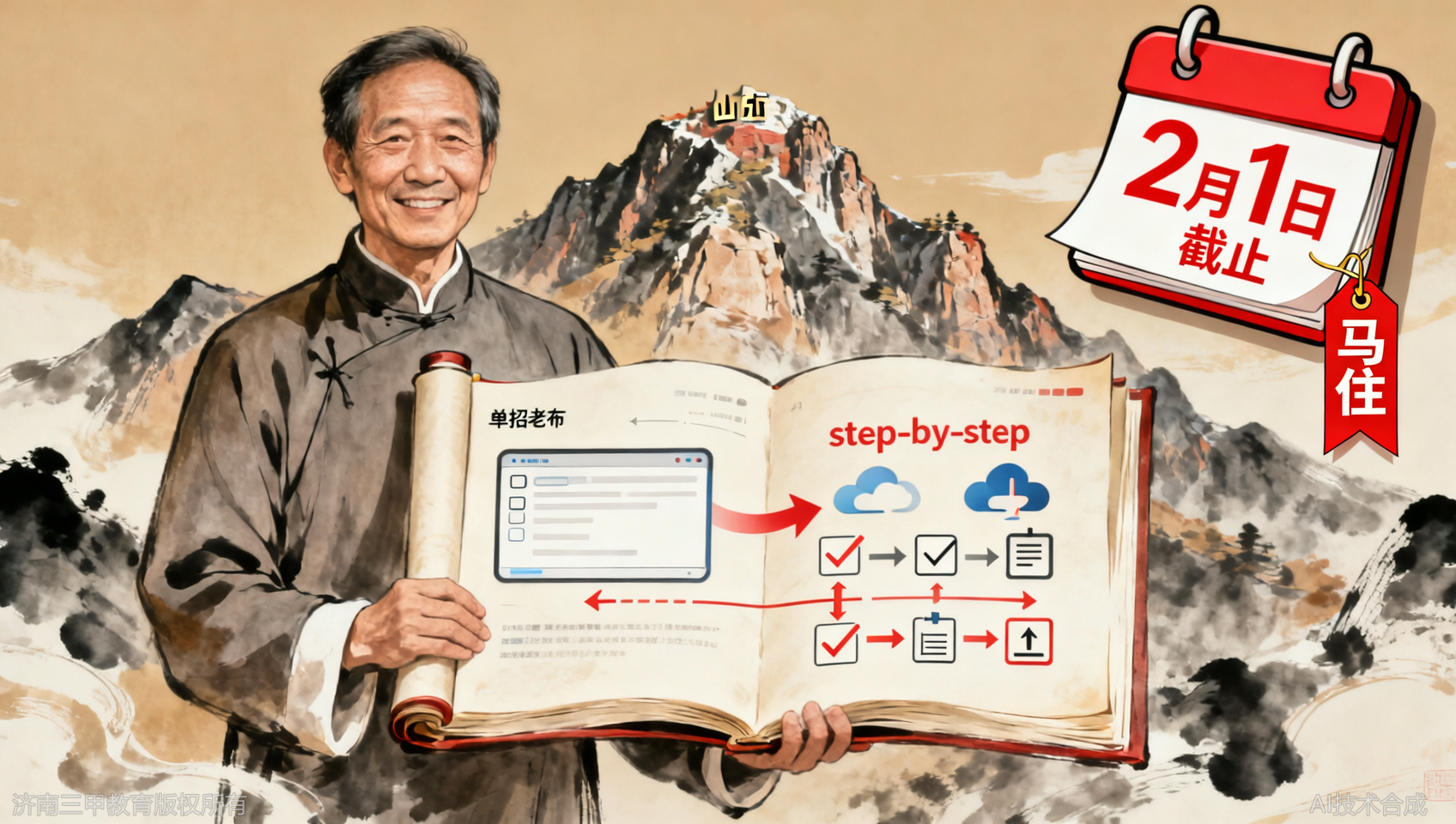 山东综评云平台填写：按步骤的实操指南