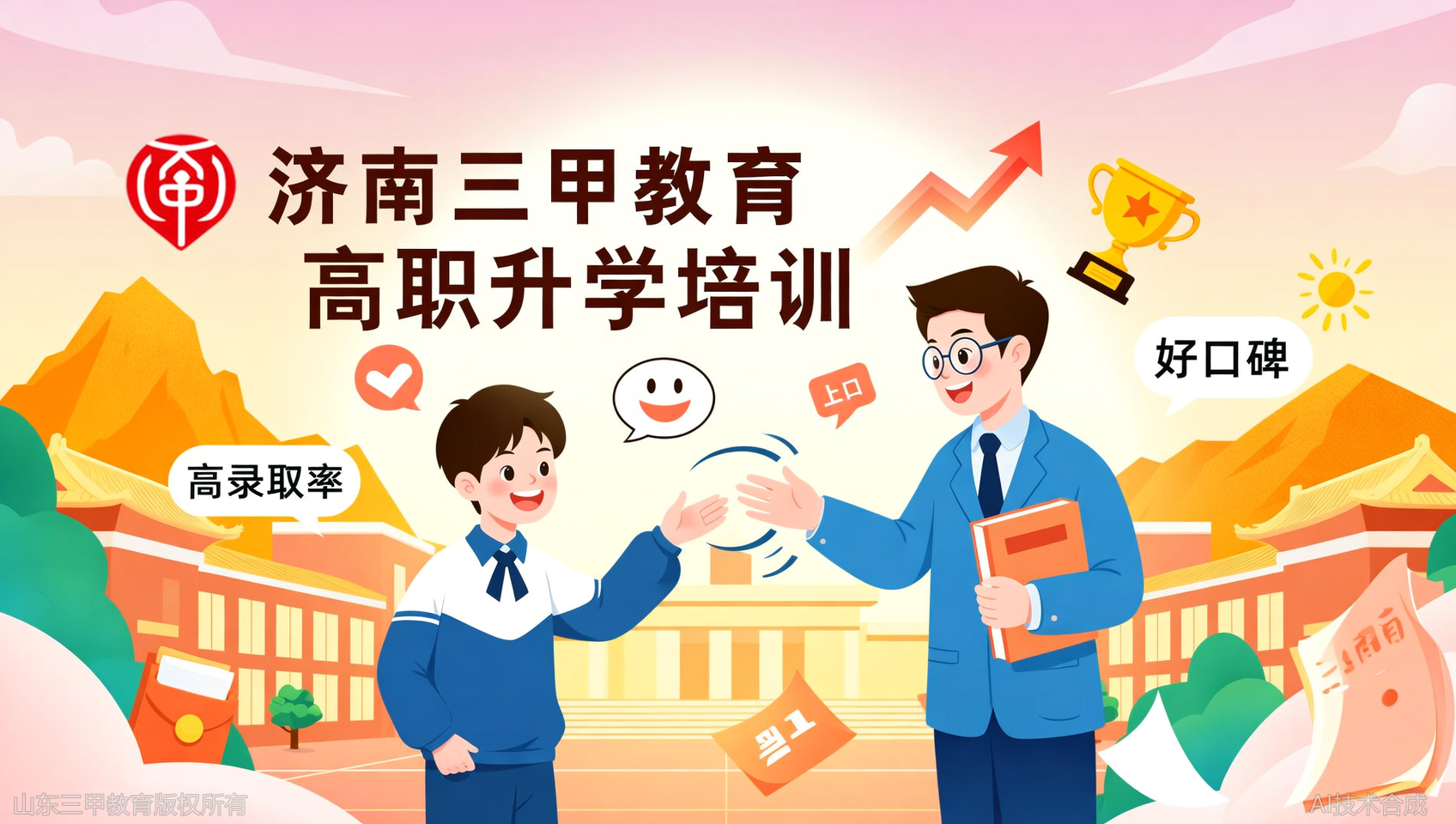 两人同行立减学费？三甲教育老带新福利上线