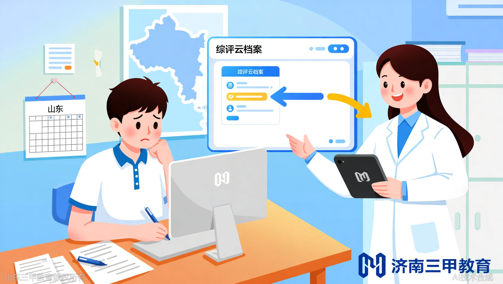 综评云档案不会填？三甲教育手把手搞定个人素质档案