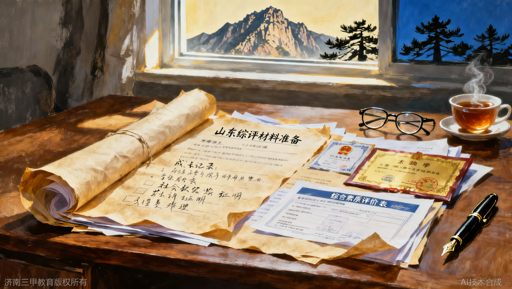 山东综评材料准备：必做的8个关键步骤清单