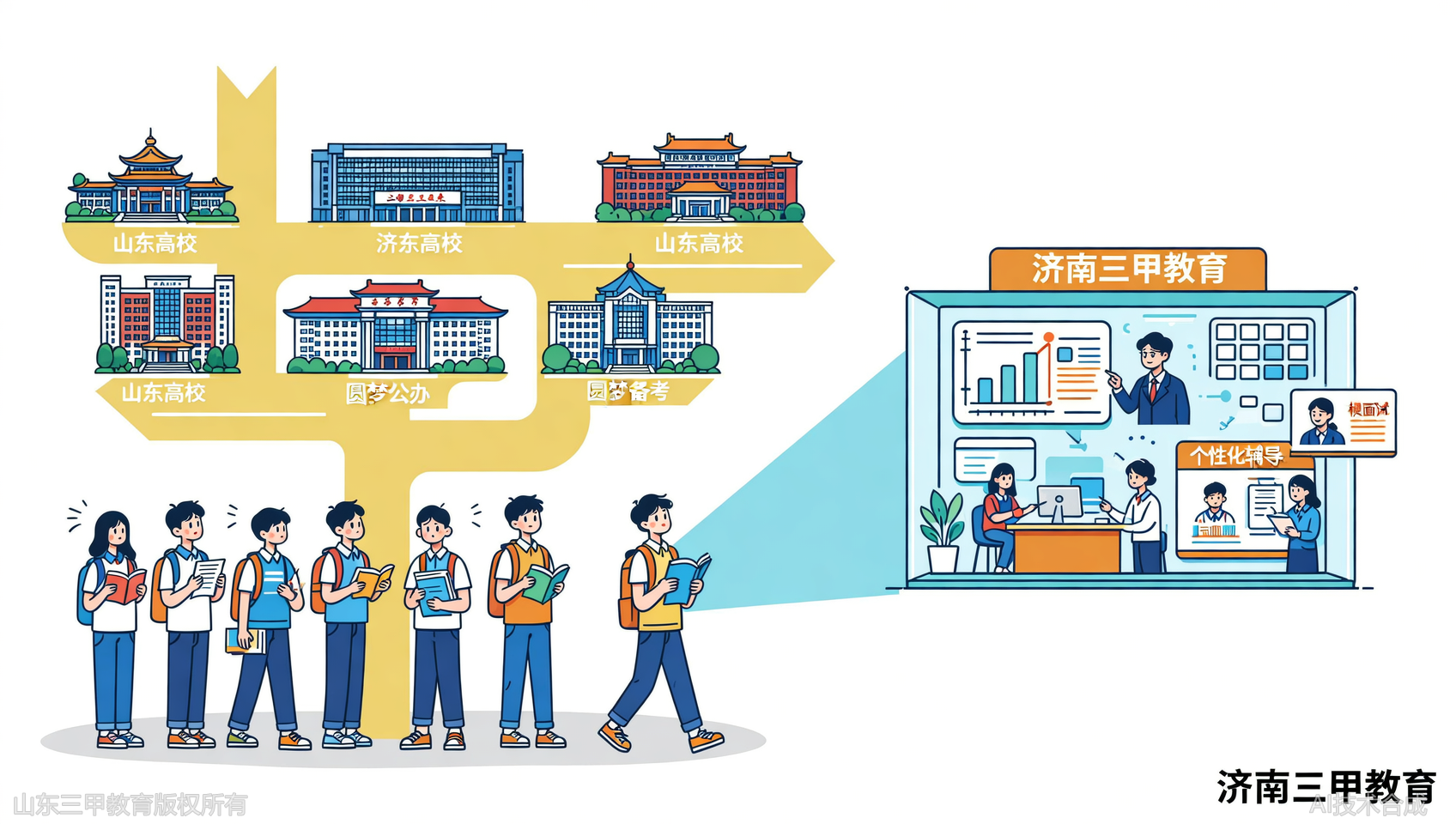 三甲教育每周模拟测试+一对一点评，比你自己更懂院校偏好