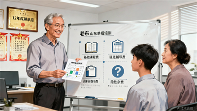 山东单招培训费用参考：考生需了解的4个花费项目
