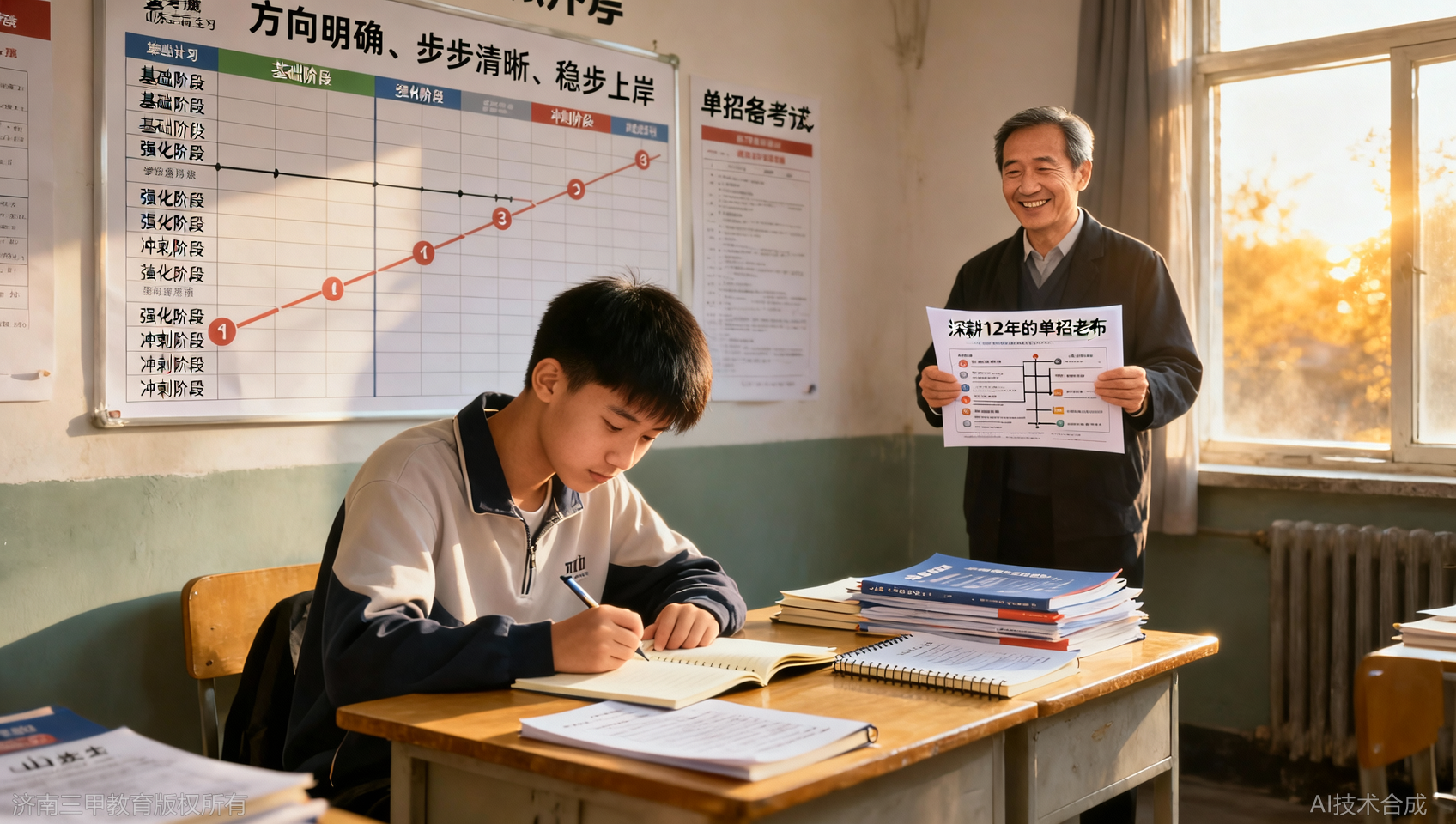 山东单招备考计划：分阶段的必做任务