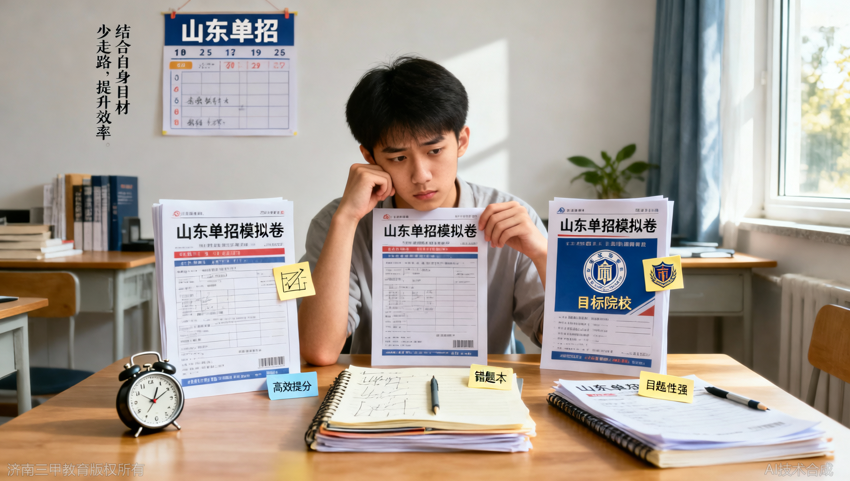 山东单招模拟卷选择：3款主流试卷的对比