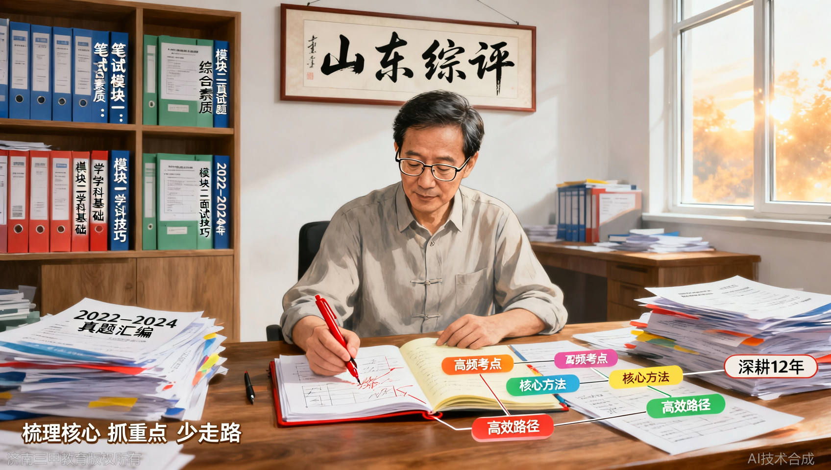 山东综评笔试高频考点：全梳理与复习建议