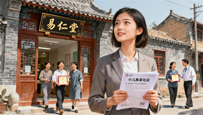学完小儿推拿好就业吗？易仁堂教育就业数据大公开