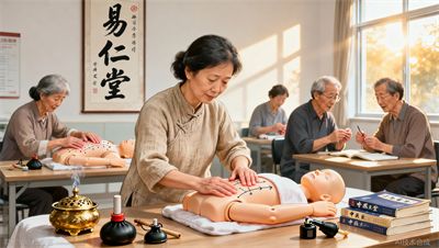 易仁堂教育理疗学员：学了理疗，我成了全家人的健康顾问