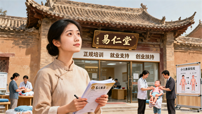 学小儿推拿选易仁堂，师资、课程、就业三重保障