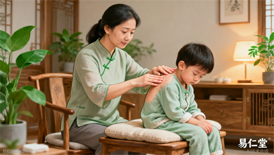 孩子感冒初期怎么办？易仁堂教你几招小儿推拿手法