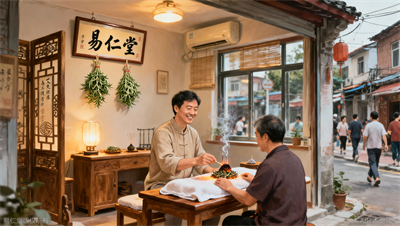 易仁堂教育艾灸学员：学了艾灸，我在社区开了理疗店