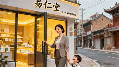 易仁堂教育学员故事：从全职宝妈到开店，只用了3个月