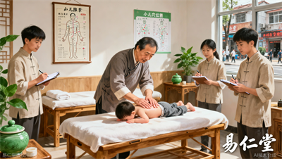 易仁堂教育学员：学了小儿推拿，我在社区小有名气