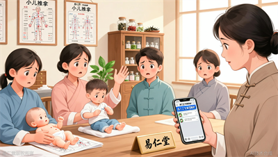 易仁堂教育小儿推拿学员群：老师在线答疑，临床不慌张
