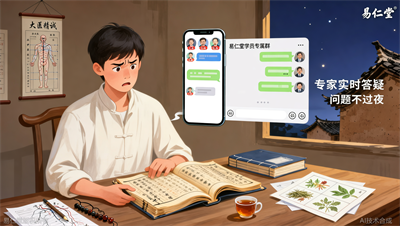 易仁堂教育学员群：专家在线答疑，临床难题不过夜