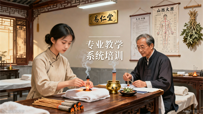 太原学艾灸，就到易仁堂教育专业艾灸培训班