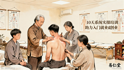 太原零基础想学中医推拿？易仁堂教育10天带你掌握核心手法