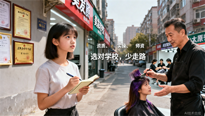 太原靠谱美发培训：新手必看的3个筛选维度