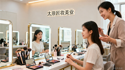 从学习到就业再到创业，太原匠妆陪你走好化妆每一步