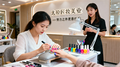 美甲师月入3000到过万，差的不是努力！太原匠妆揭秘：你缺的其实是&ldquo;创意思维&rdquo;