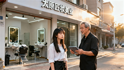 学完美发如何创业？太原匠妆赠送开店运营课，从选址到客源维护，一站式扶持。