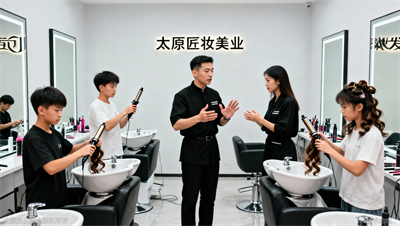还在犹豫？本周末太原匠妆开放免费体验课，亲手操作卷发棒，感受技术进阶。