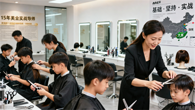 太原美发培训职业规划：从新手到资深发型师的路径拆解