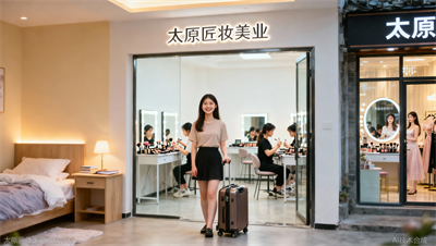 外地学员来太原学化妆，住宿与实习怎么安排？
