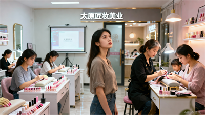 学校培训 vs 美甲店学徒，哪个更香？太原匠妆用5张学员作品对比图告诉你