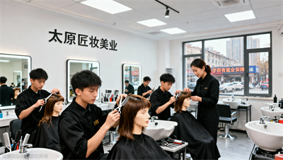 毕业即就业！太原匠妆与全国200 美发沙龙合作，入学即签订就业推荐协议