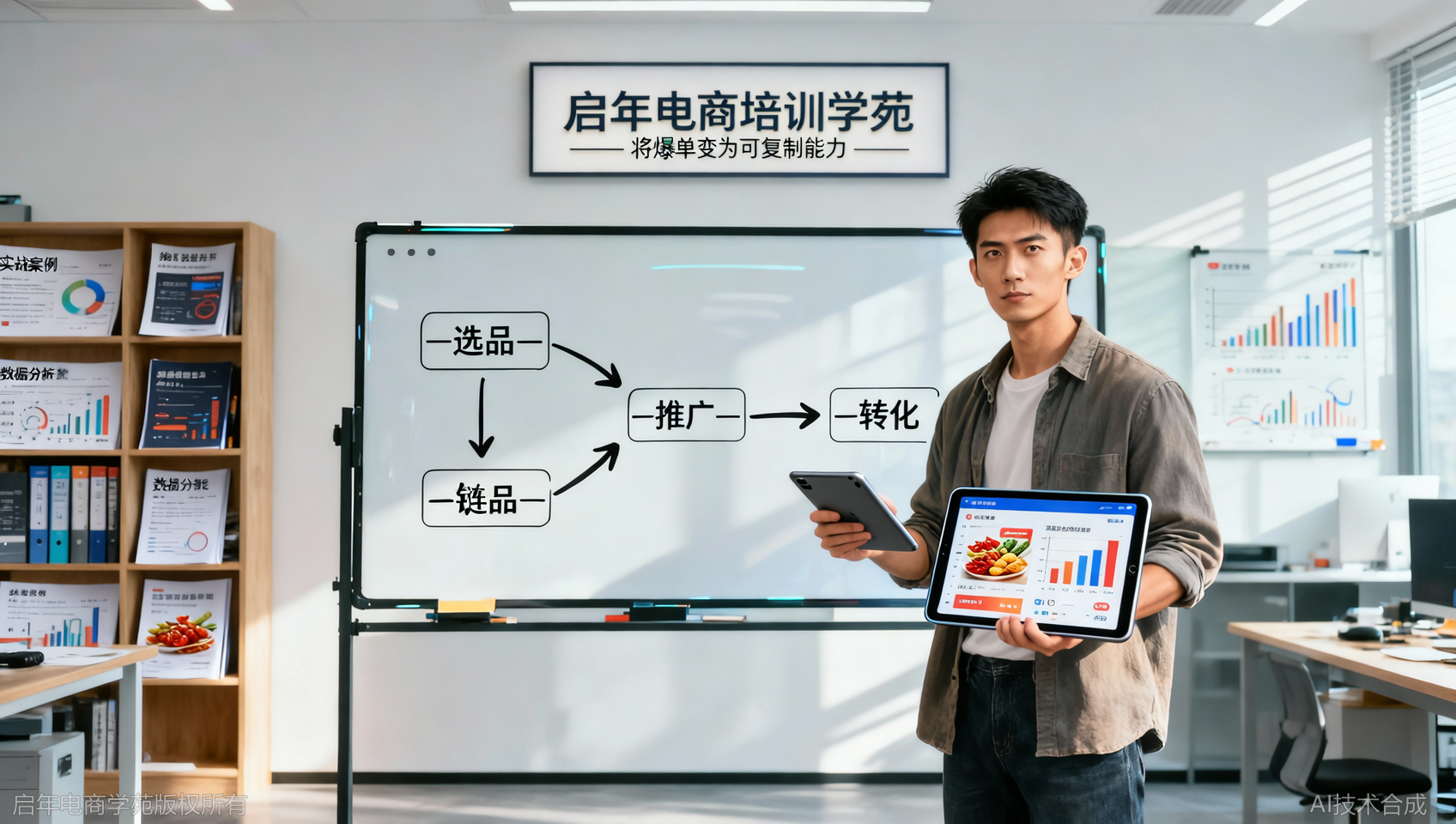 淘宝天猫运营实战：启年教你选品推广全链路爆单