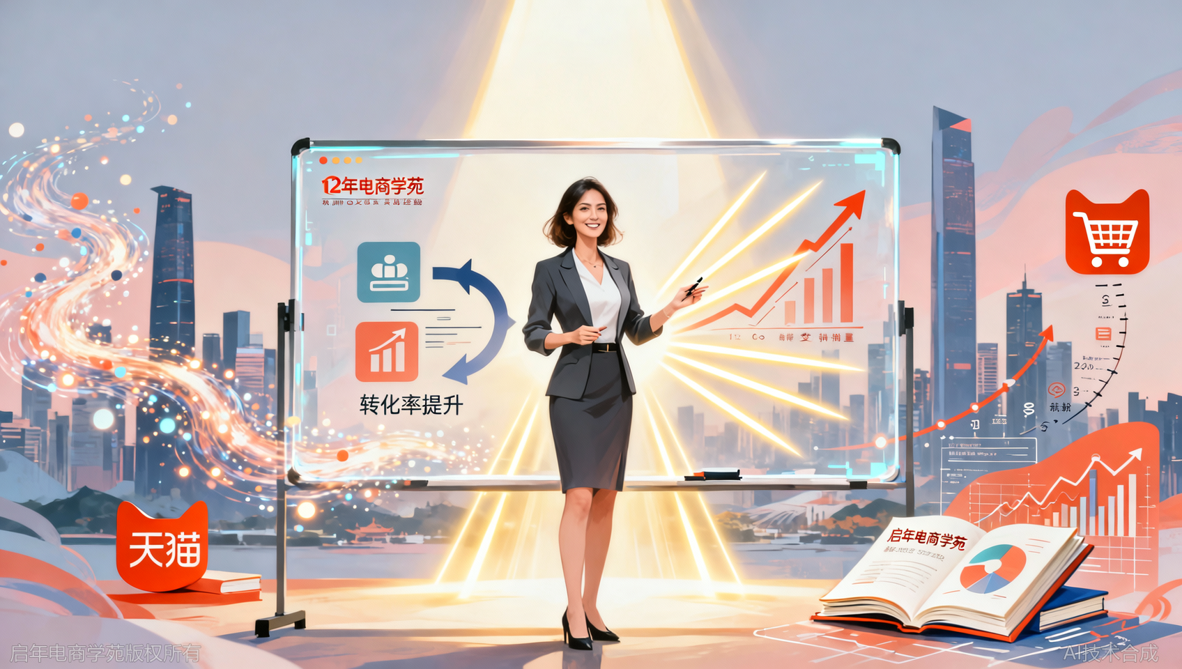 杭州天猫运营推广培训进阶向：提升转化率的5个核心技巧