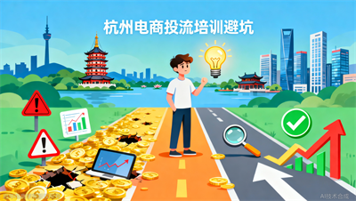 杭州电商投流培训避坑：我试过3种投流方式后总结的2个核心雷区