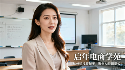 杭州AI短视频制作：如果用AI剪视频，新手能省多少时间？