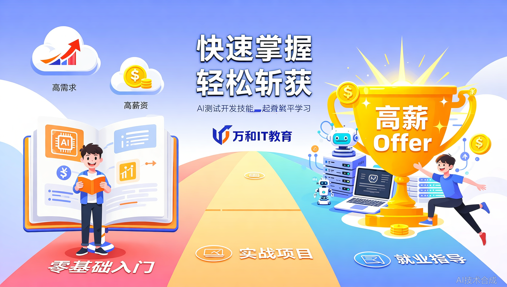 万和 AI 测试开发：零基础入门，轻松拿高薪 offer