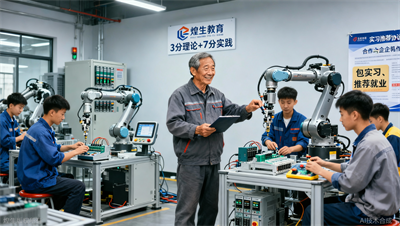 上海工业机器人培训，校企合作包实习推荐就业