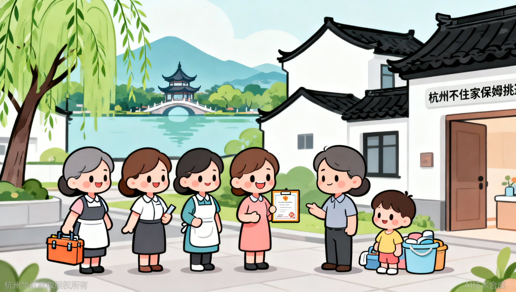 杭州不住家保姆挑选：3个细节确保阿姨能准时到岗且高效