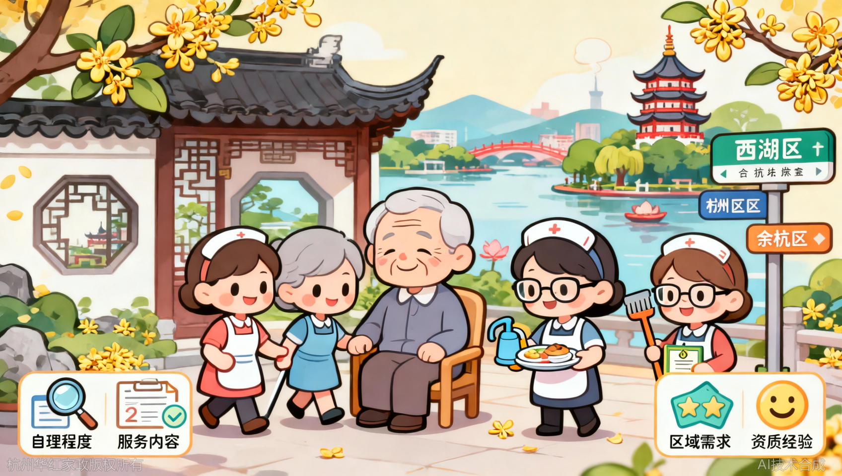 杭州老人保姆多少钱：4个因素决定价格避免被坑