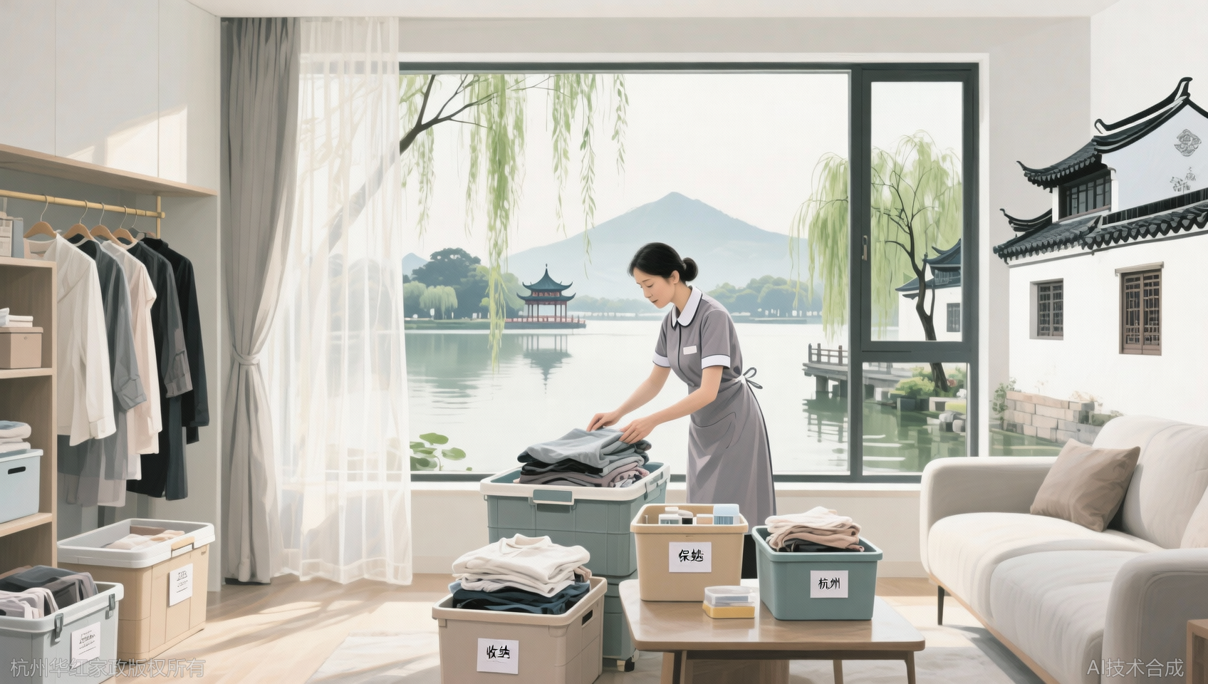 杭州收纳整理保姆挑选：3个技巧找到能科学收纳的阿姨