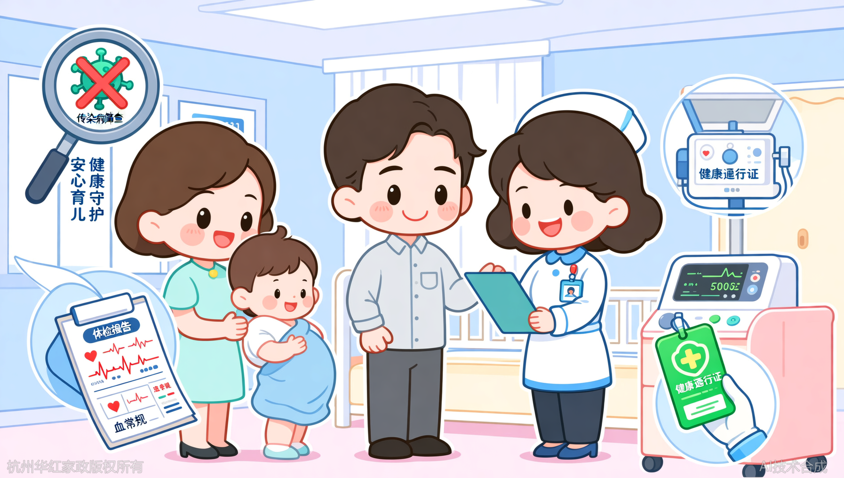 杭州月嫂体检指南：4个要点确认阿姨的健康状况