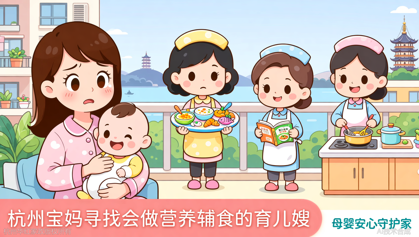 杭州育儿嫂辅食食谱：3个技巧找到会做营养辅食的阿姨