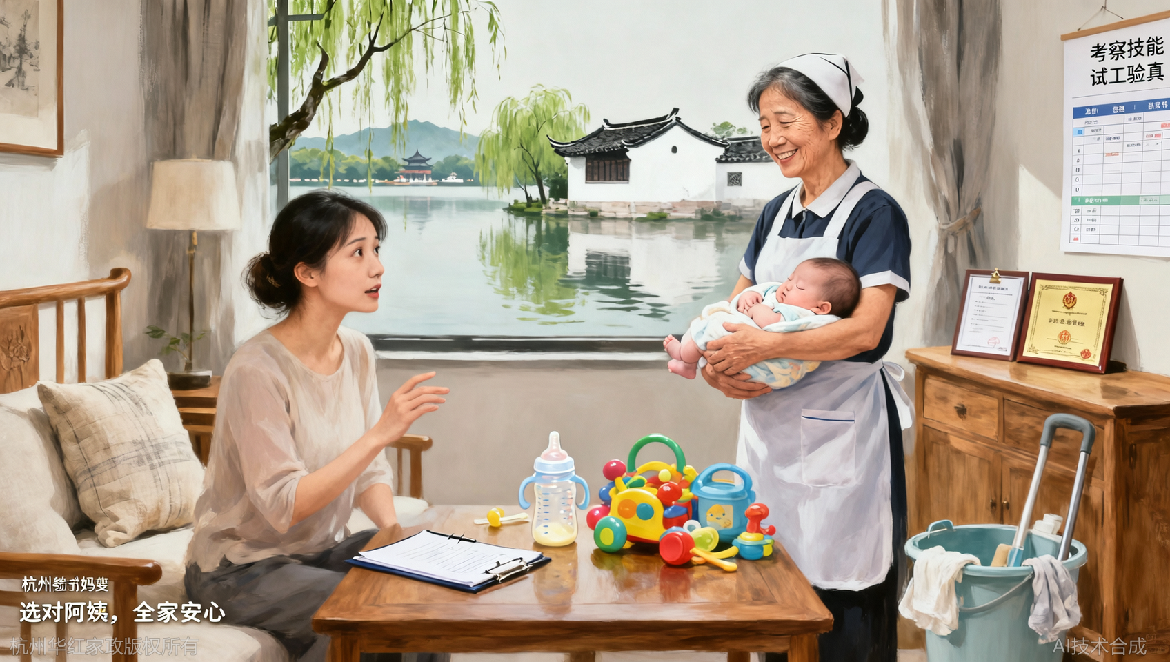 杭州育儿嫂做家务：如何选能兼顾育儿和家务的阿姨