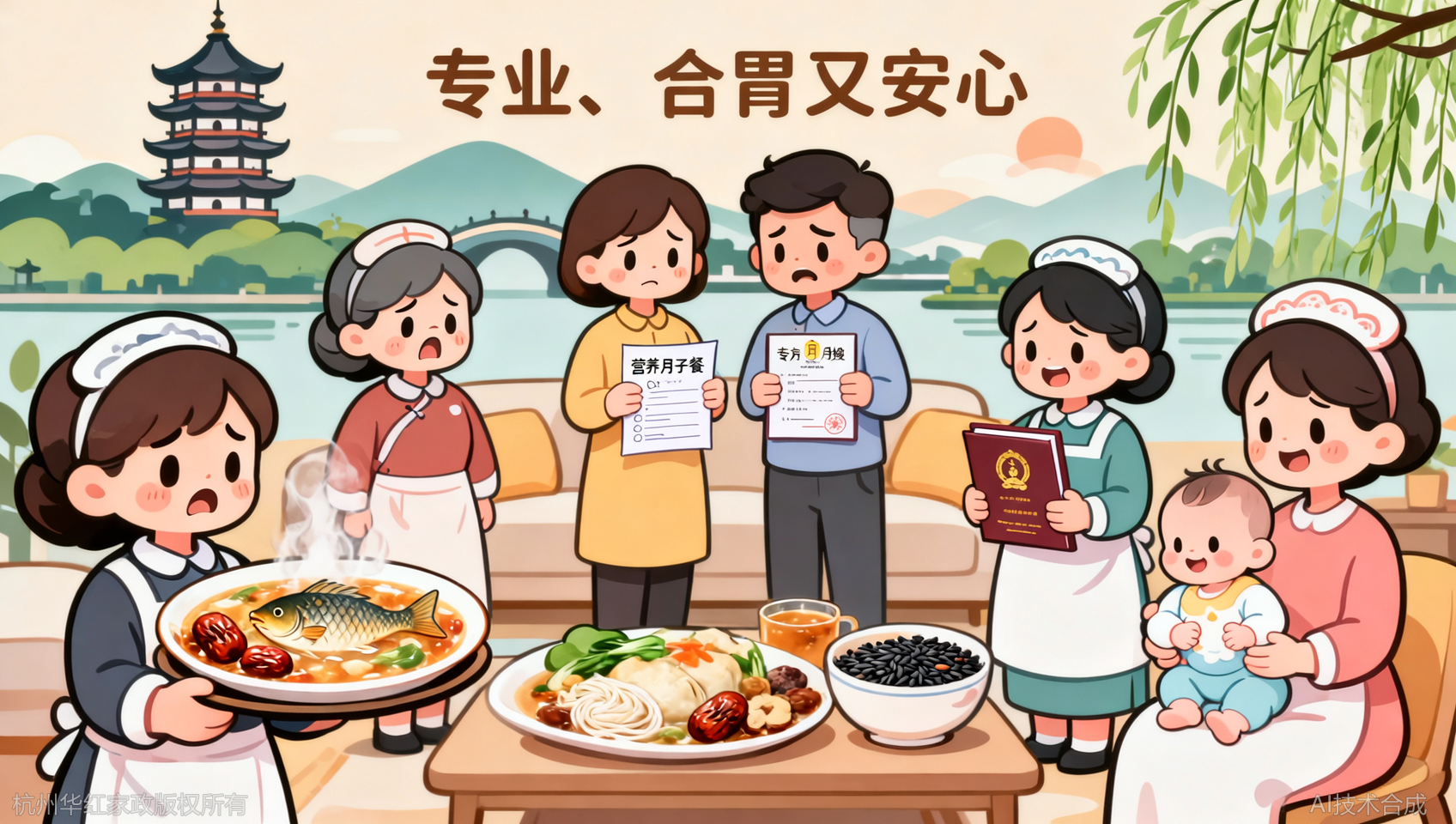 杭州月子餐月嫂挑选：3个标准找到会做营养月子餐的阿姨