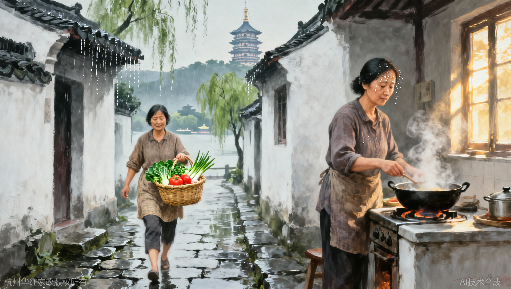 杭州保姆买菜做饭：如何选能买新鲜菜做合口饭的阿姨