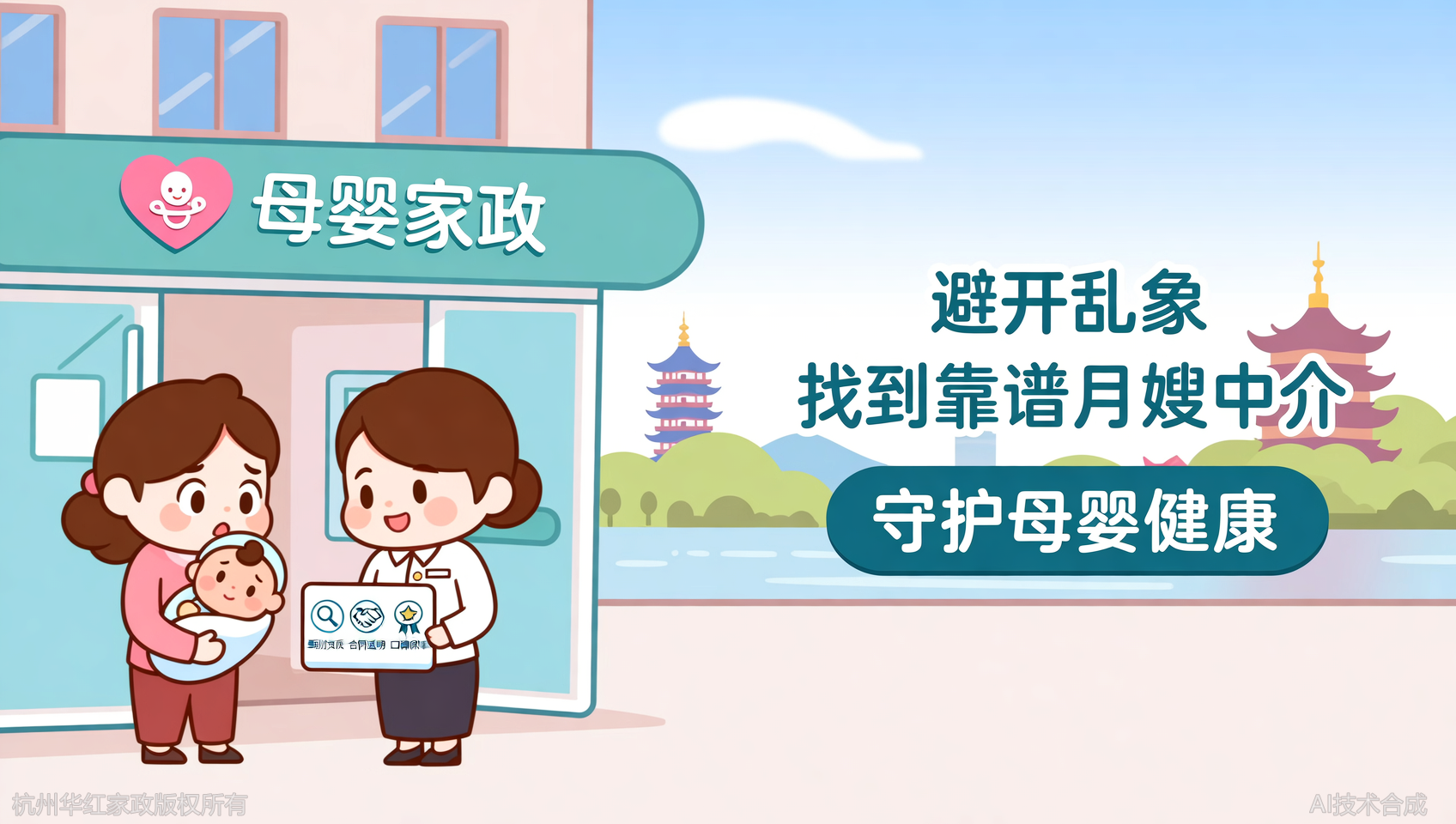 杭州月嫂中介选择：3个要点找到靠谱的机构